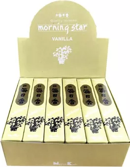 Japońskie Kadzidełka Morning Star Wanilia 50 Patyczków