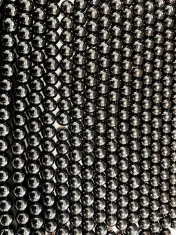 Nić Koralików Okrągłych Hematyt A 6 mm