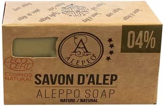 Mydło naturalne Aleppo eccorcert 4% 100g