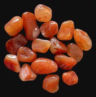Karneol Malawi A kamienie sypane 250g
