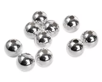 Koraliki ze srebra próby 925 kulki 8 mm x 5