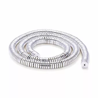 Koraliki dystansowe z hematytu srebrnego – 6×1 mm