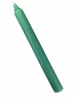 Świece Goloka Barwione w Masie Zielone 13cm