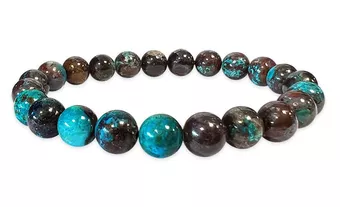 Koraliki AA chryzokola Kongo 8mm