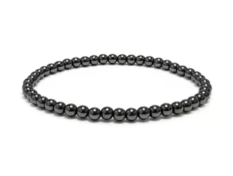 Bransoletka Hematyt A koraliki 4mm