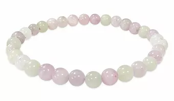 Bransoletka Kunzite Wielokolorowe koraliki AA 5-6mm