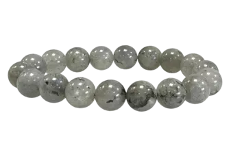 Bransoletka z labradorytu AB koraliki 10mm