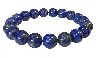 Bransoletka z Lapis Lazuli A koraliki 10mm