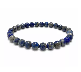 Bransoletka z Lapis Lazuli AB koraliki 6-7mm