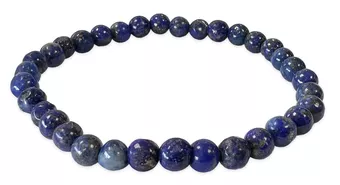 Koraliki do bransoletki z lapisu lazuli o średnicy 6mm