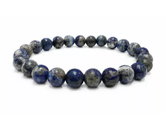 Bransoletka z Lapis Lazuli AB koraliki 8-9mm