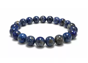 Bransoletka z Lapis Lazuli A Koraliki 8-9 mm