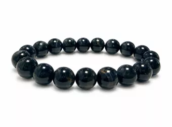 Bransoletka Sokole Oko AA koraliki 10mm
