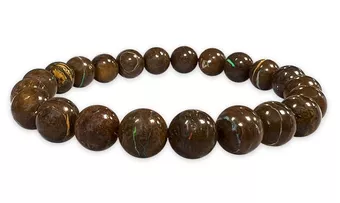 Bransoletka z Opalu Boulder AA koraliki 7-8mm