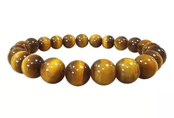 Bransoletka z Tygrysiego Oka AAA Koraliki 8 mm