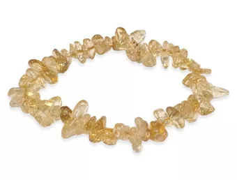 Bransoletka Podgrzewana Chipsy Cytrynowe 5-8mm 18cm