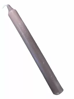 Świece Goloka Barwione w Masie Taupe 13cm