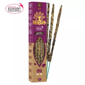 Kadzidło Smudge Ecocert Herbio Copal 20g
