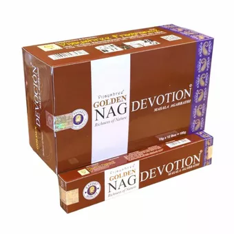 Kadzidełka Vijayshree Golden Nag Devotion 15g