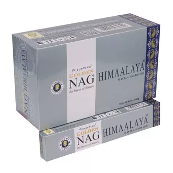 Kadzidełka Vijayshree Golden Nag Himaalaya 15g