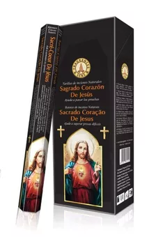 Kadzidła Fragrances & Sens Najświętsze Serce Jezusa Masala w Opakowaniu Sześciokątnym