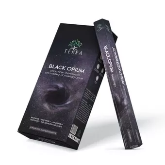 Kadzidło Terra Black Opium hexa bez węgla drzewnego 30gr
