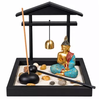 Ogród Zen z Buddą i Torii 15 cm