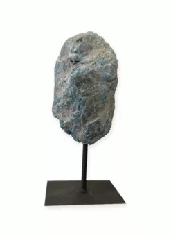 Surowy Lapis Lazuli A na Czarnym Metalowym Stojaku 17-20 cm 500-800 g