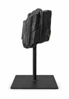 Surowy Lapis Lazuli A na Czarnym Metalowym Stojaku 17-20 cm 500-800 g