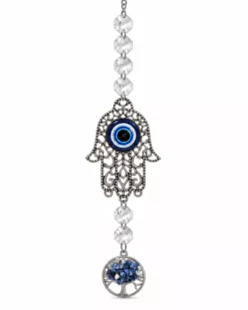 Łapacz słońca Ręka Fatimy i Drzewo Życia z lapis-lazuli