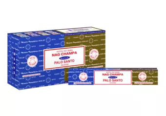 Satya Nag Champa i kadzidełka Palo Santo 16g