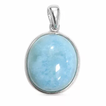 Wisiorek Srebro 925 Larimar AA 1,96g
