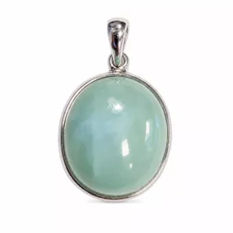 Wisiorek Srebro 925 Larimar AA 1,76g