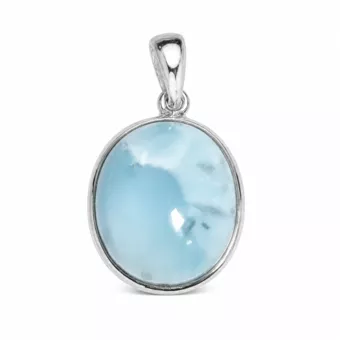 Wisiorek Srebro 925 Larimar AA 2,08g