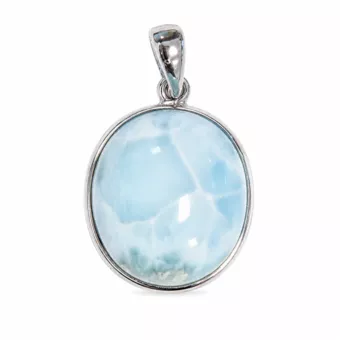 Wisiorek Srebro 925 Larimar AA 2,67g