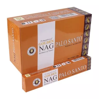 Kadzidełka Vijayshree Golden Nag Palo Santo 15g