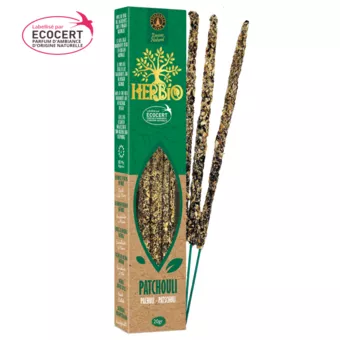 Kadzidło Smudge Ecocert Herbio Patchouli 20g