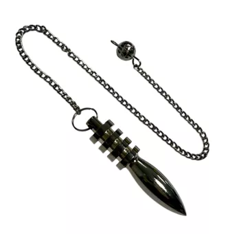 Wahadło Isis Czarny Metal 4,7 cm