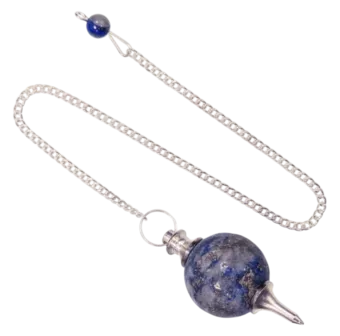 Wahadło w kształcie kuli Lapis Lazuli o średnicy 4 cm