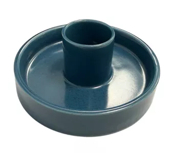 Niebieski ceramiczny uchwyt na kadzidełko do Palo Santo 10.50 cm