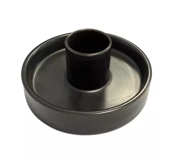 Czarny ceramiczny uchwyt na kadzidełka do Palo Santo 10,50 cm