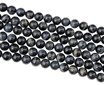 Nić Korali Okrągłych Oko Sokoła AA 10 mm