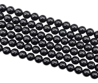 Koraliki Spinel A o średnicy 7.5-8mm na drucie 40cm