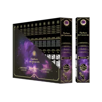 Kadzidło Smudge Stick Parfum de Gemmes Lawenda i Ametyst 20g