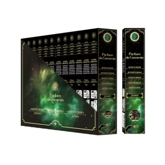Kadzidła Smudge Stick Parfum de Gemmes Jaśmin i Awenturyn 20g