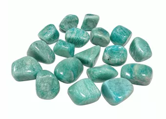 Amazonit Brazylia AA kamienie toczone 2-3cm 250g