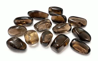 Kryształ górski dymny (dymny kwarc) Brazylia AA Kamienie Toczone 2-3 cm 250 g