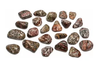Jaspis Leopardzi AB Kamienie Bębnowane 2-3cm 250g