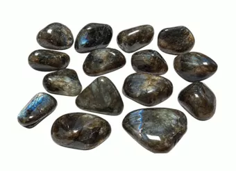 Labradoryt A+ Kamienie Bębnowane 2-3cm 250g