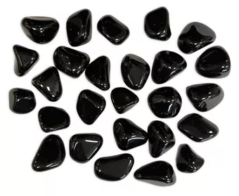 Czarny Obsydian A Kamienie Toczone 2-3 cm 250 g